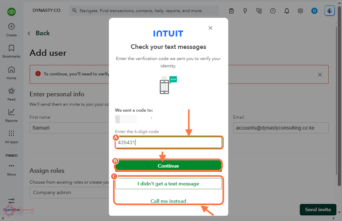 How to Add Users in QuickBooks Online screenshot