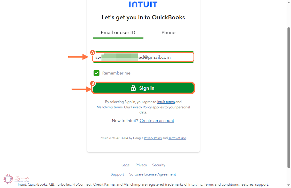 How to Change or Reset Your Password in QuickBooks Online screenshot