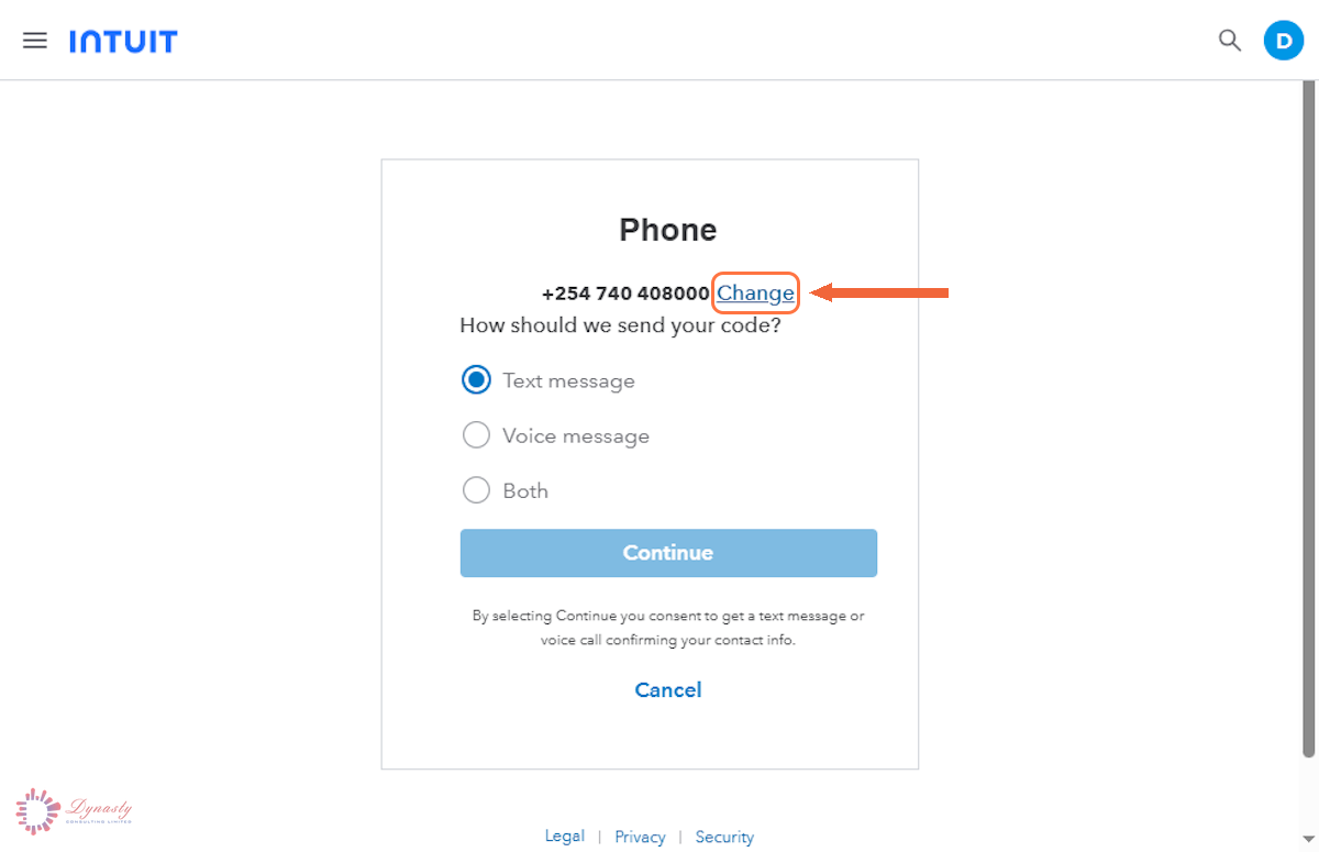 How to Change Your Phone Number in QuickBooks Online screenshot
