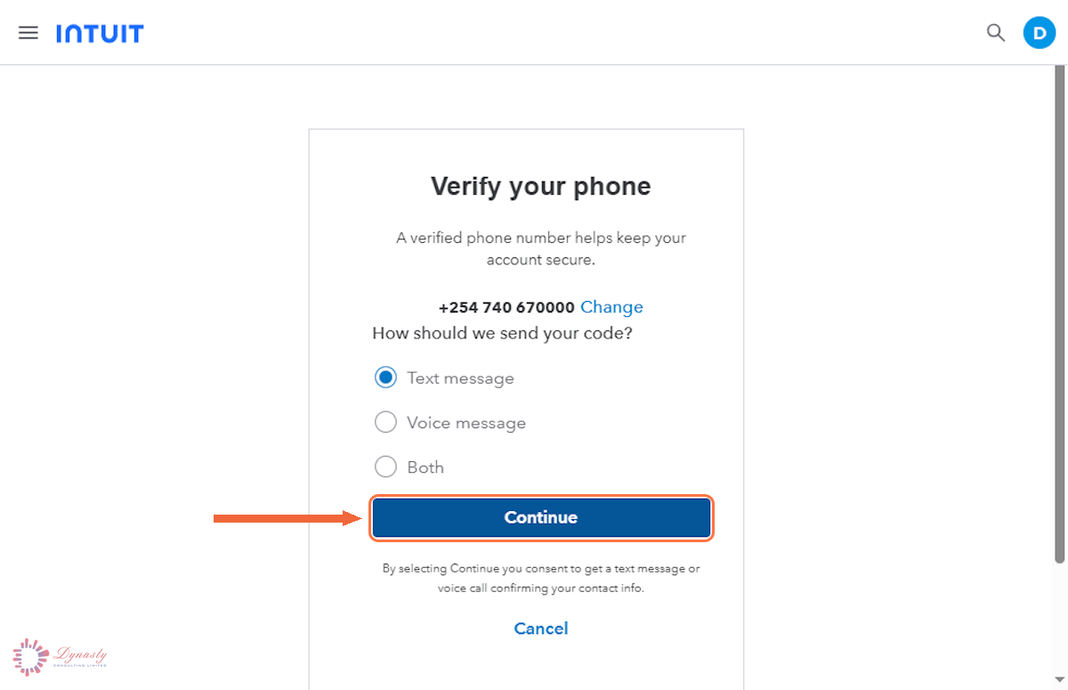 How to Change Your Phone Number in QuickBooks Online screenshot