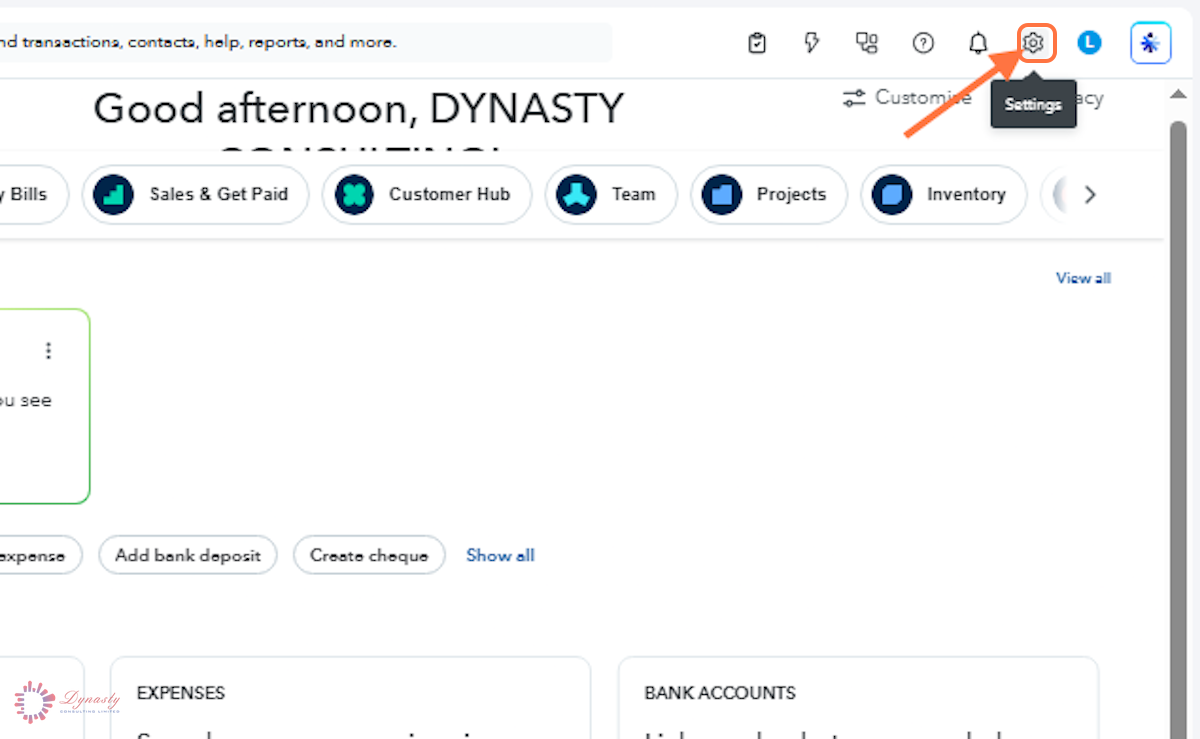 How to Inactivate an Account in the Chart of Accounts — QuickBooks Online screenshot