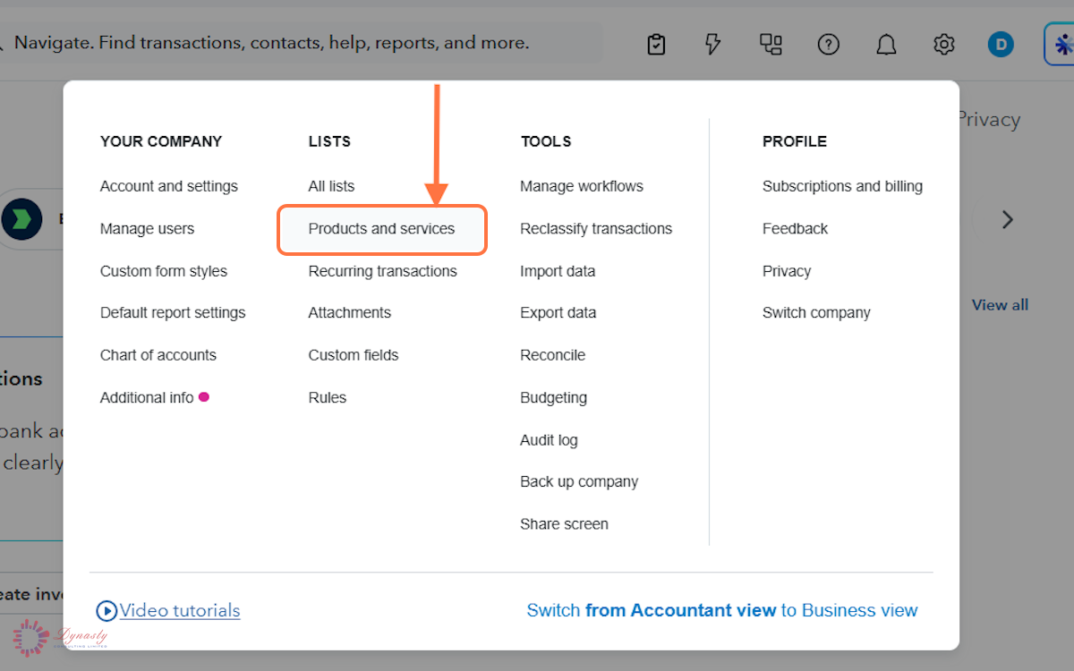 How to Add an Item — Inventory in QuickBooks Online screenshot